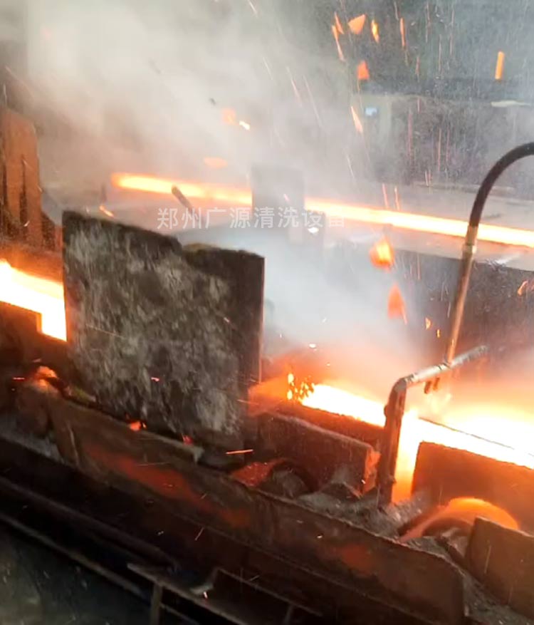 高壓水除磷現場應用